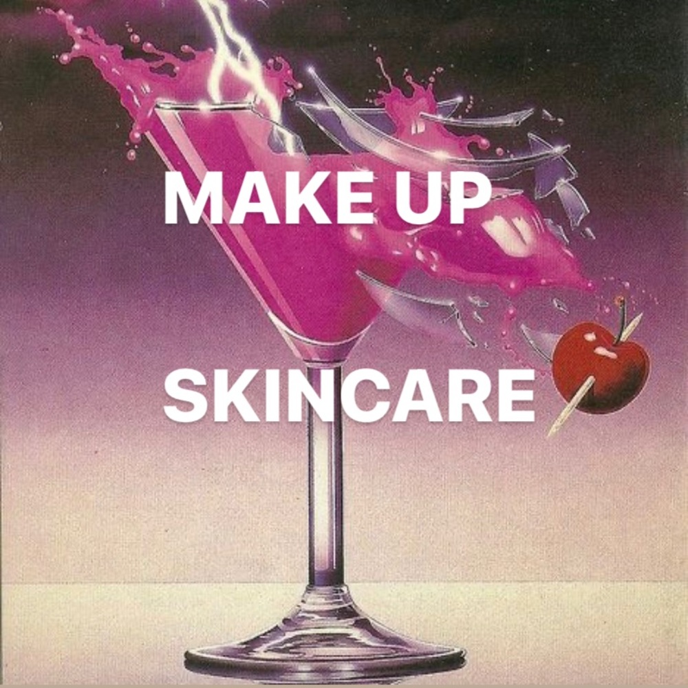 Make up and skincare below cut